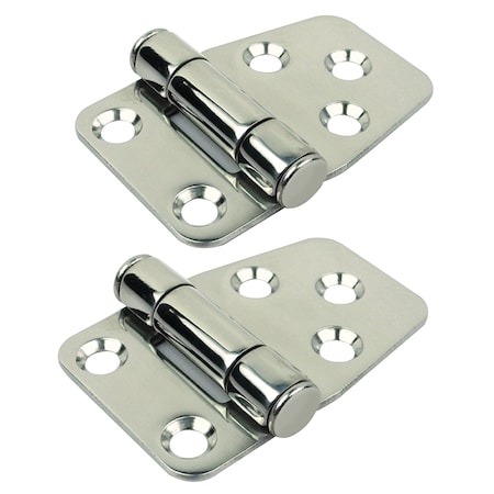 Seachoice Friction Hinge 1-1/2" x 2-1/4", 316 SS, 2 Pack 34831